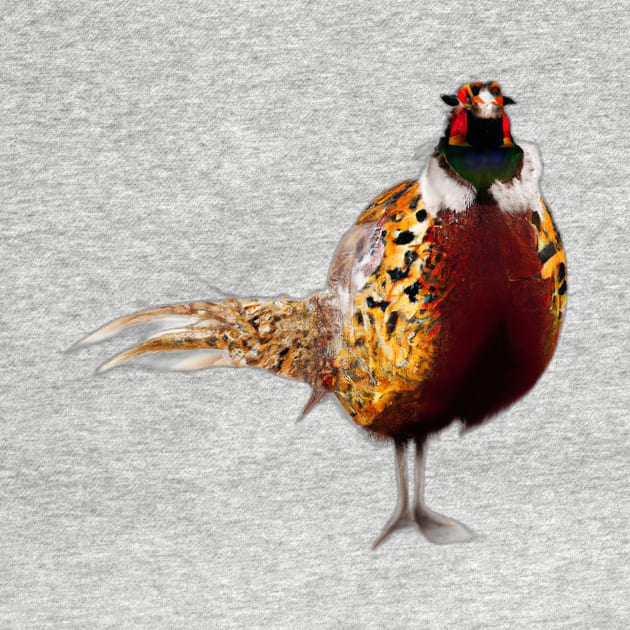Cute Pheasant Drawing by Play Zoo